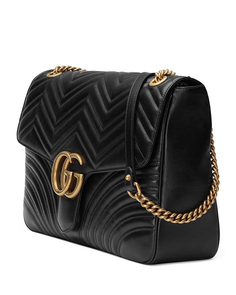 gucci gg marmont canvas bag|Gucci Marmont large shoulder bag.